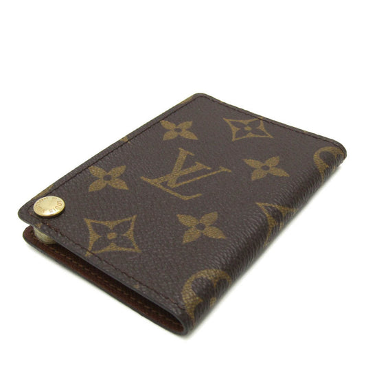 LOUIS VUITTON Monogram Porte Carte Credit Pression M60937 Monogram Card Case Monogram