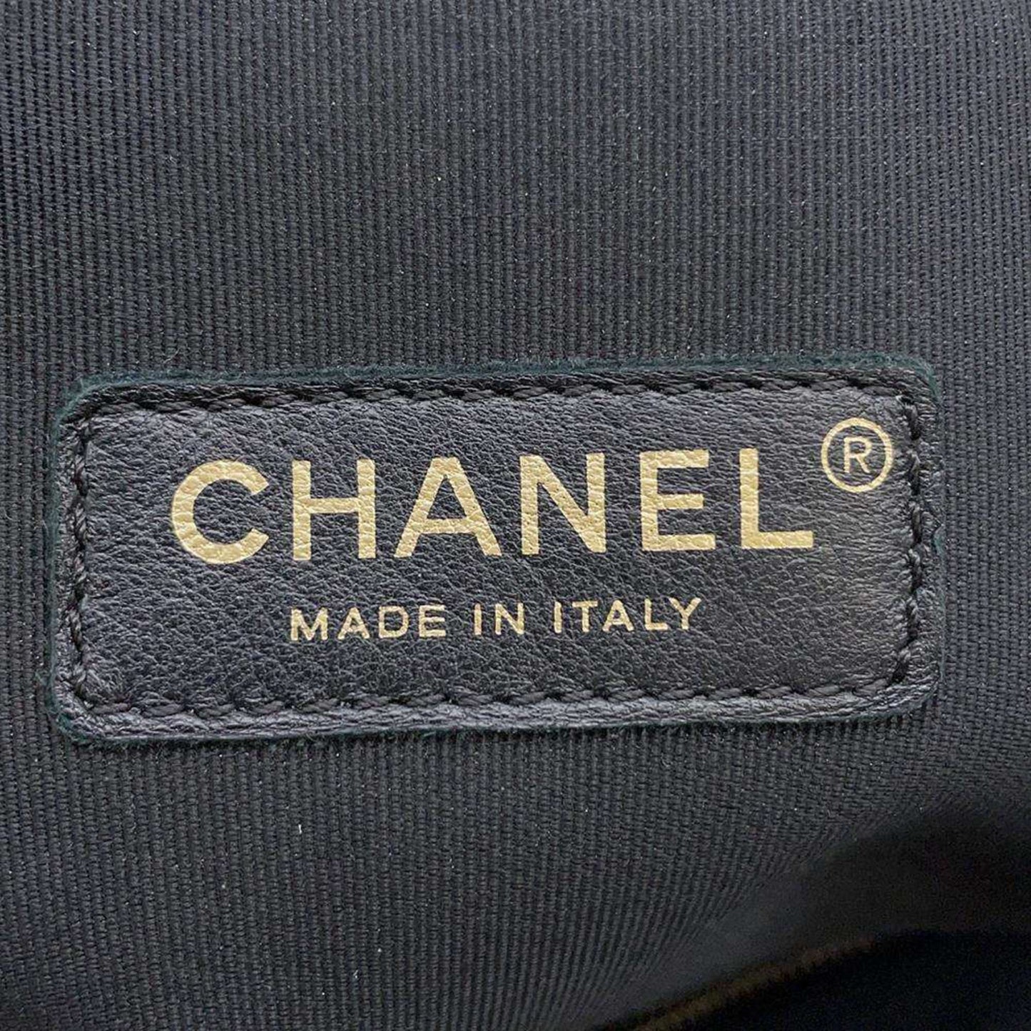 Chanel Shoulder Bag 31 Large Patent CHANEL Handbag Black