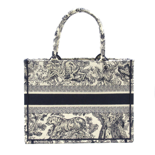 Dior Book tote Navy White canvas M1296ZRGO_M928