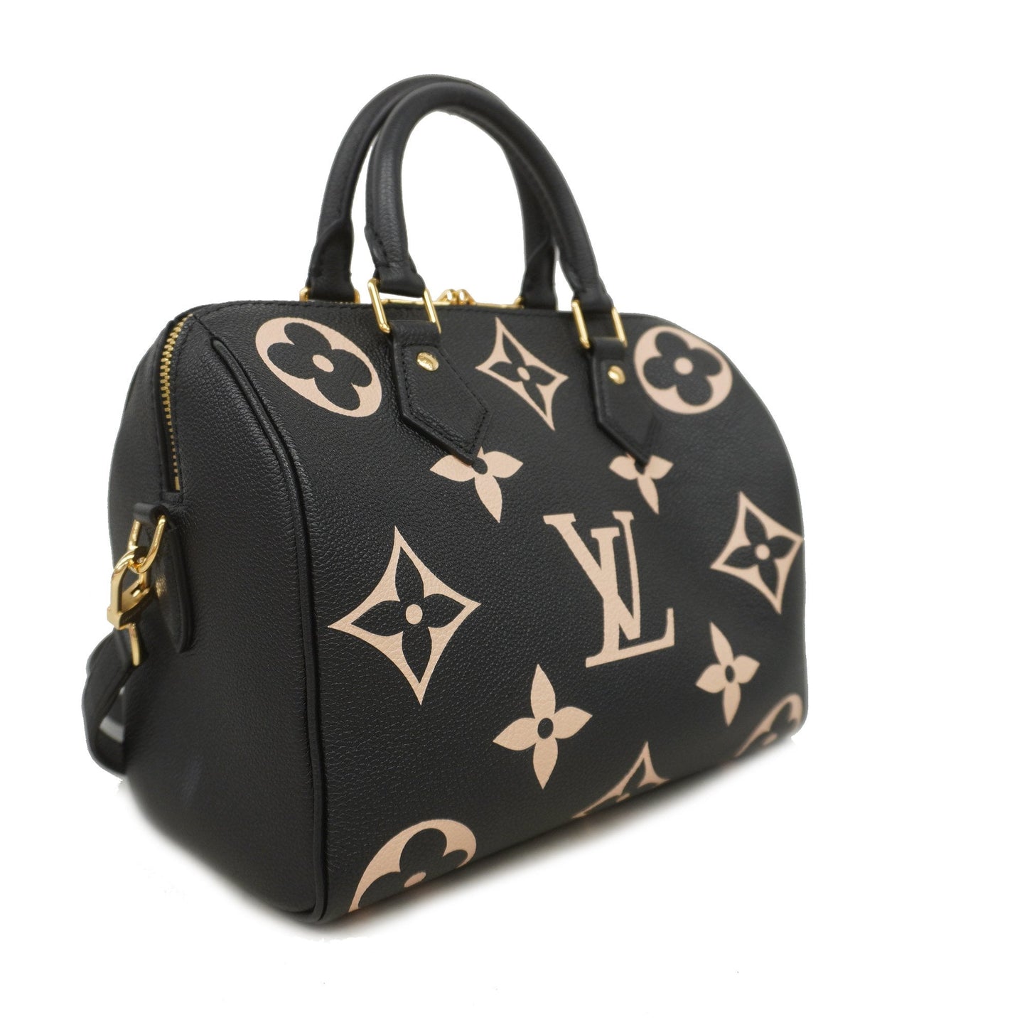 Louis Vuitton Monogram Empreinte Speedy Bandouliere 25 M58947