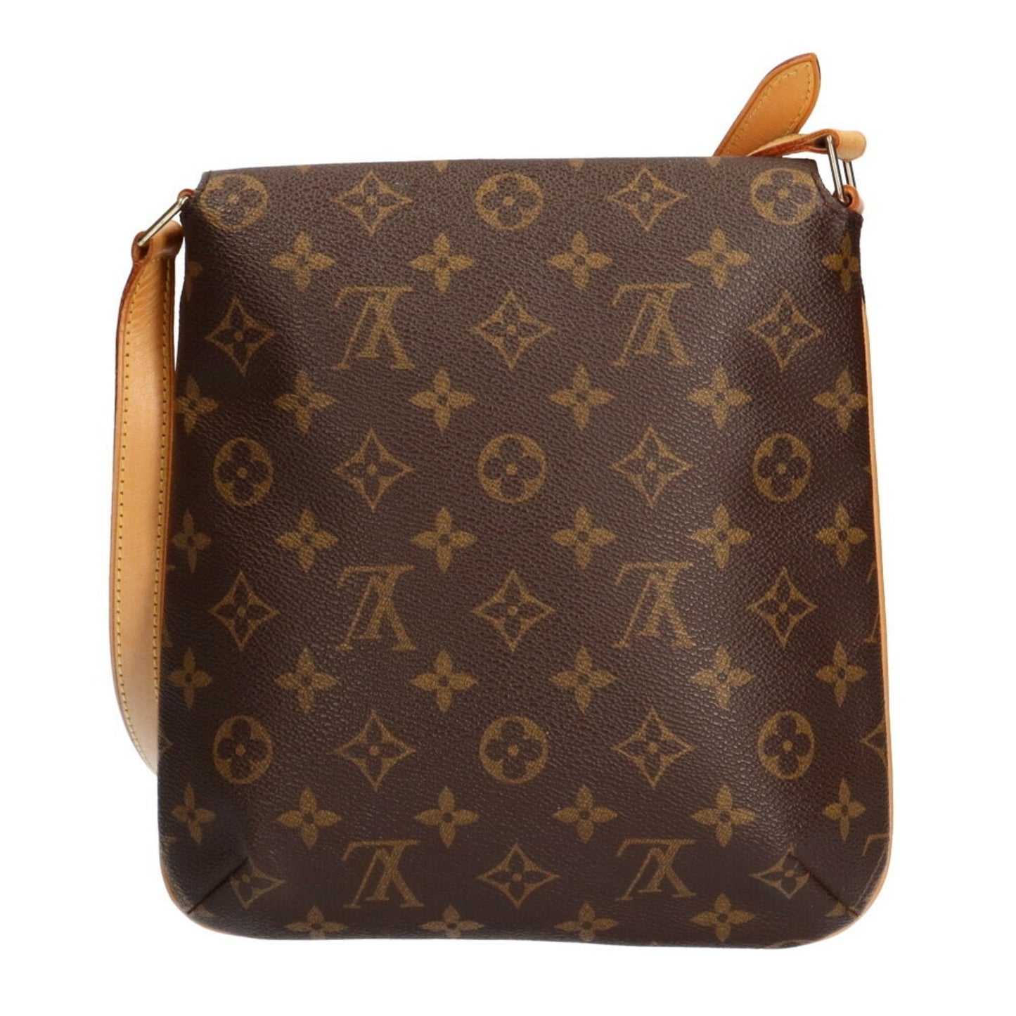 Louis Vuitton Musette Salsa Monogram Shoulder Bag Brown Ladies