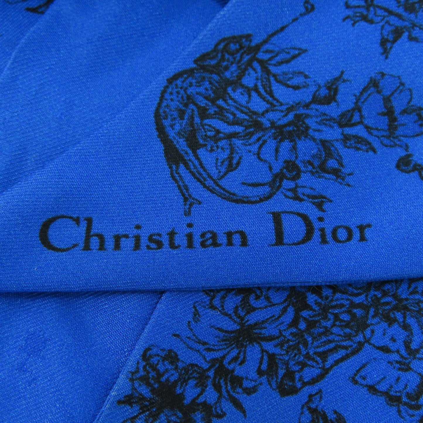 CHRISTIAN DIOR Scarf Muffler Silk Women's