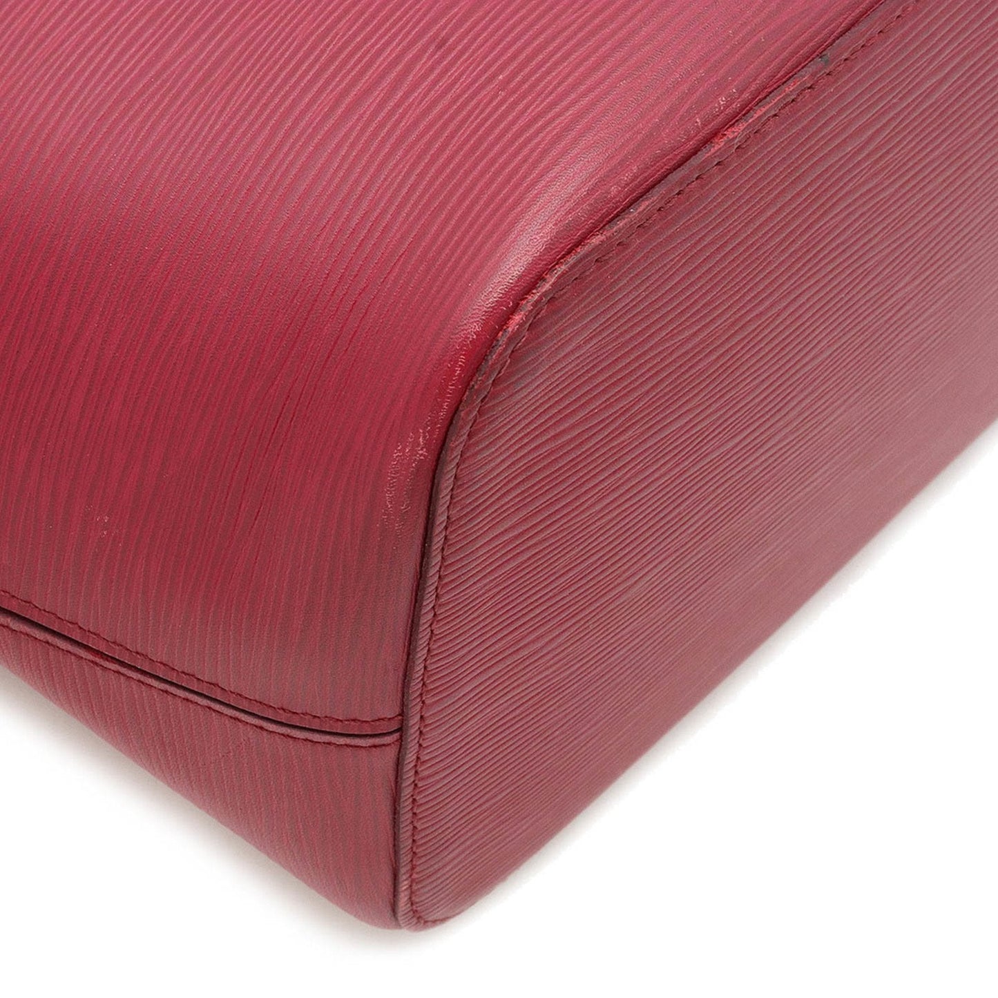 LOUIS VUITTON Epi Neverfull MM Tote Bag Shoulder Fuchsia Pink M40882