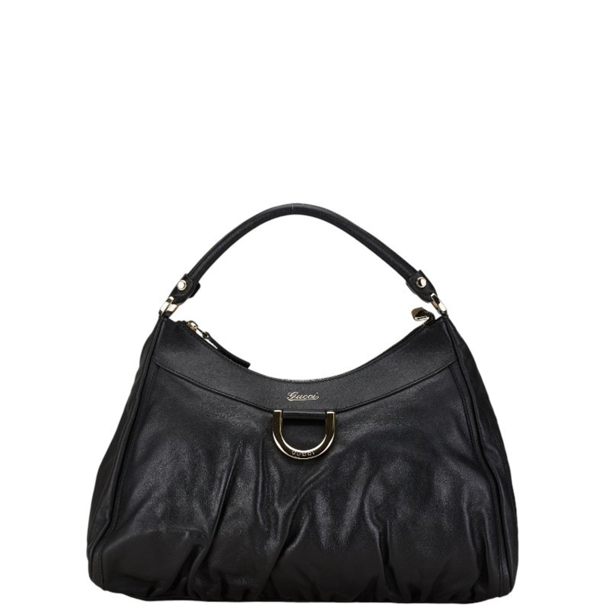 Gucci Black Leather Handbag ()