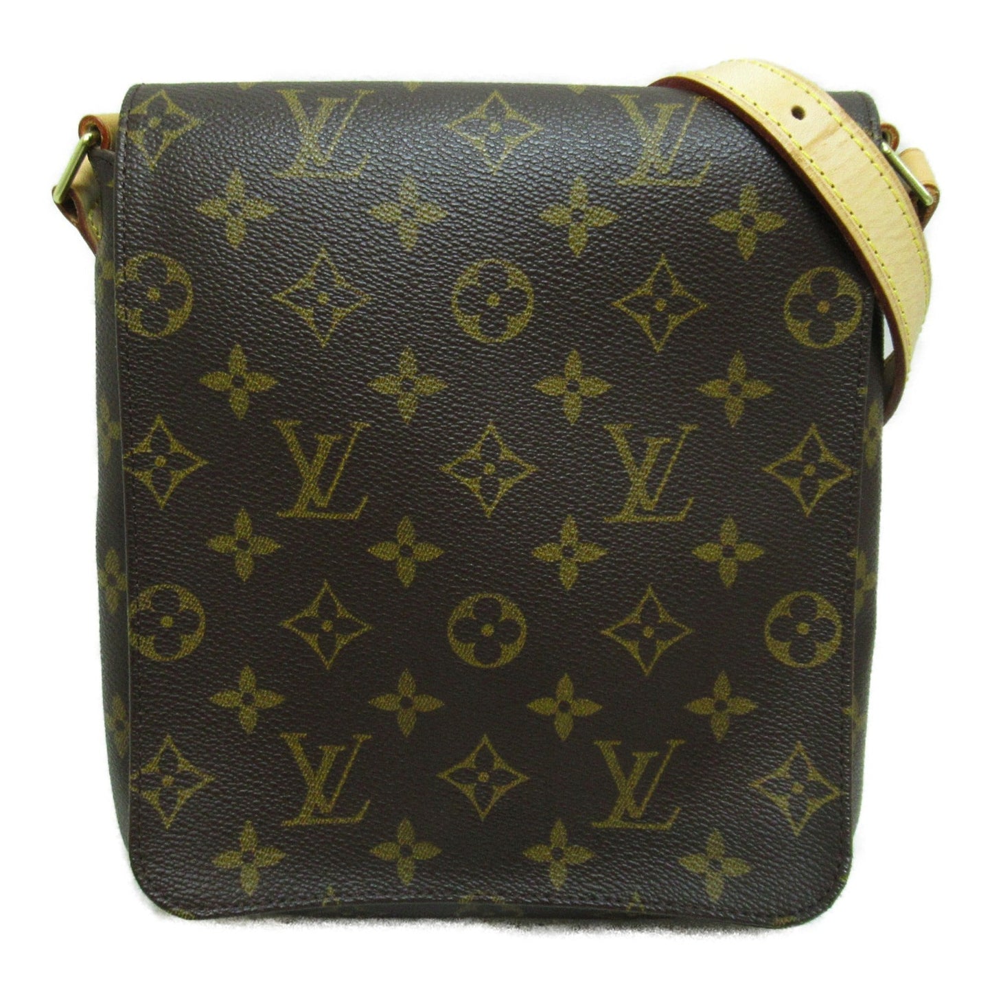LOUIS VUITTON Musette Salsa Short Brown Monogram PVC coated canvas M51258
