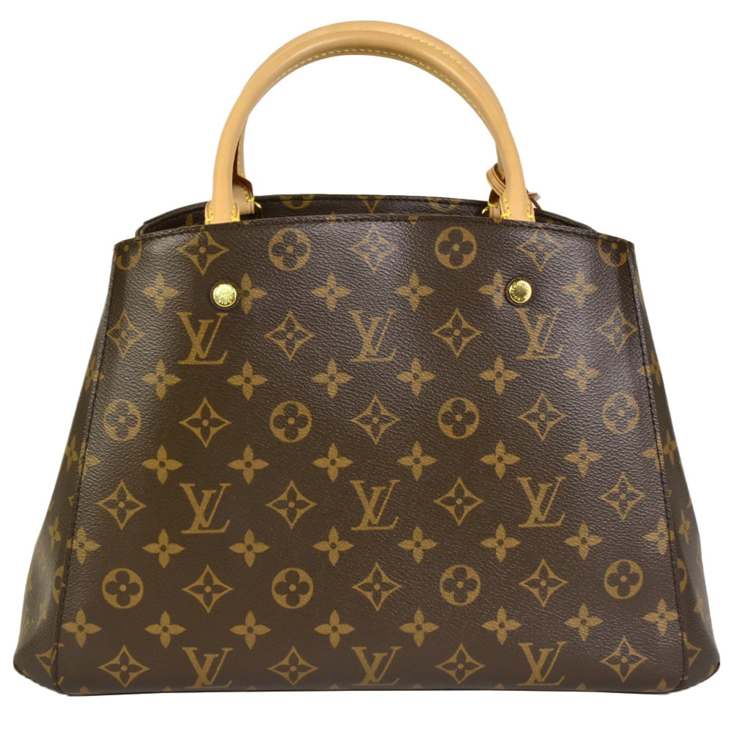 LOUIS VUITTON Montaigne MM Handbag Shoulder Bag Monogram Canvas M41056