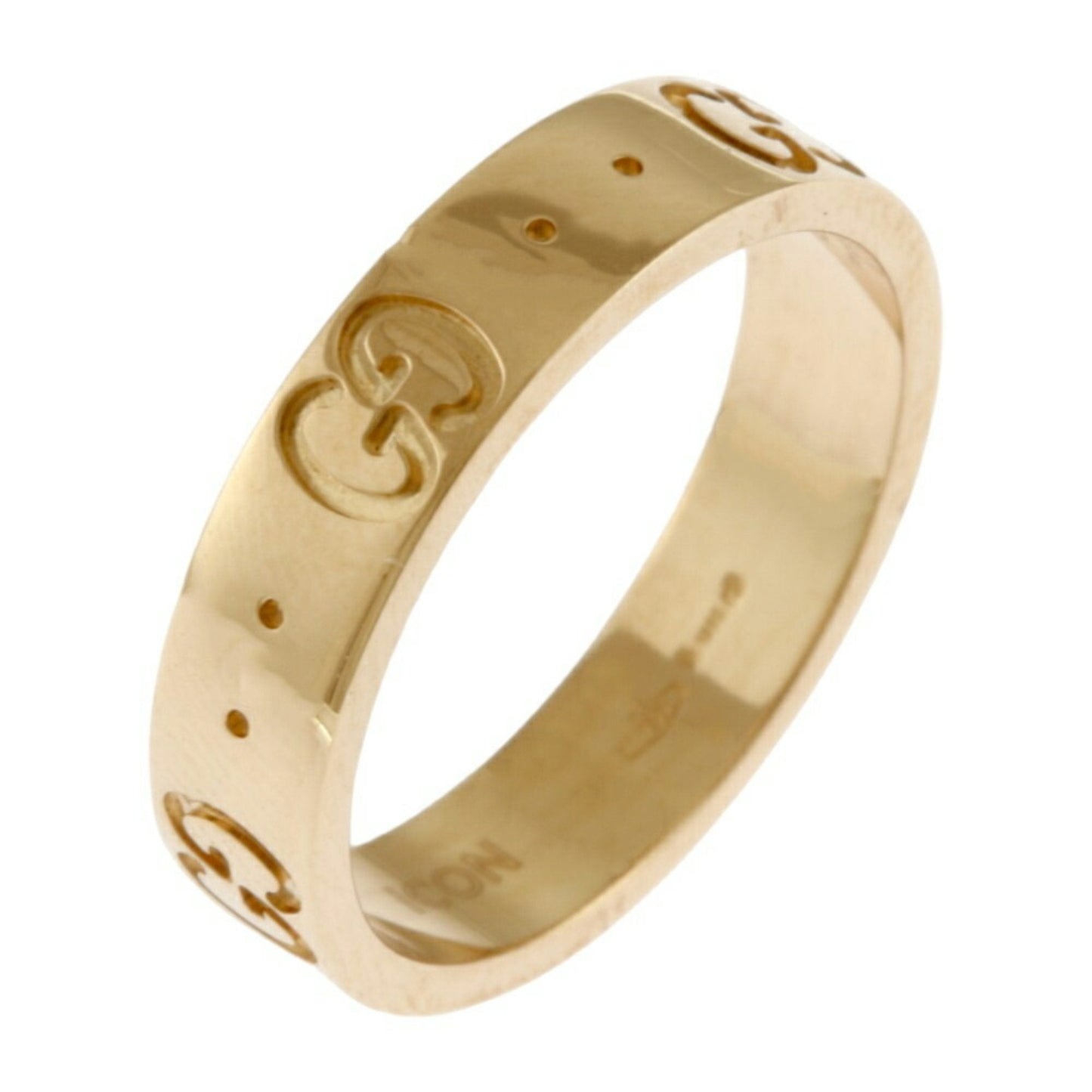 Gucci Gold Pink Gold Pink Gold (18K) Band Ring ()