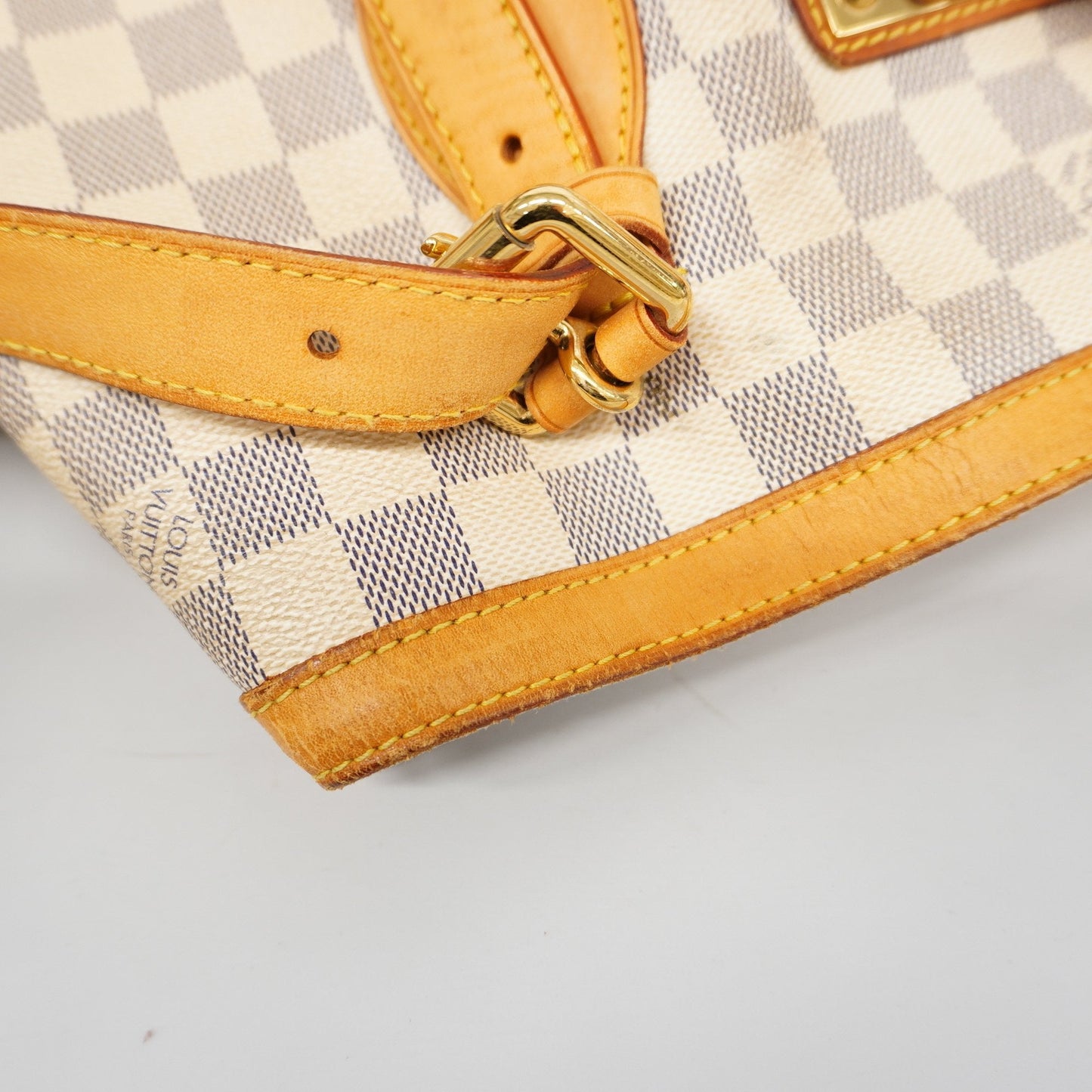 LOUIS VUITTONAuth  Damier Azur Hamstead MM N51206 Women's Tote Bag