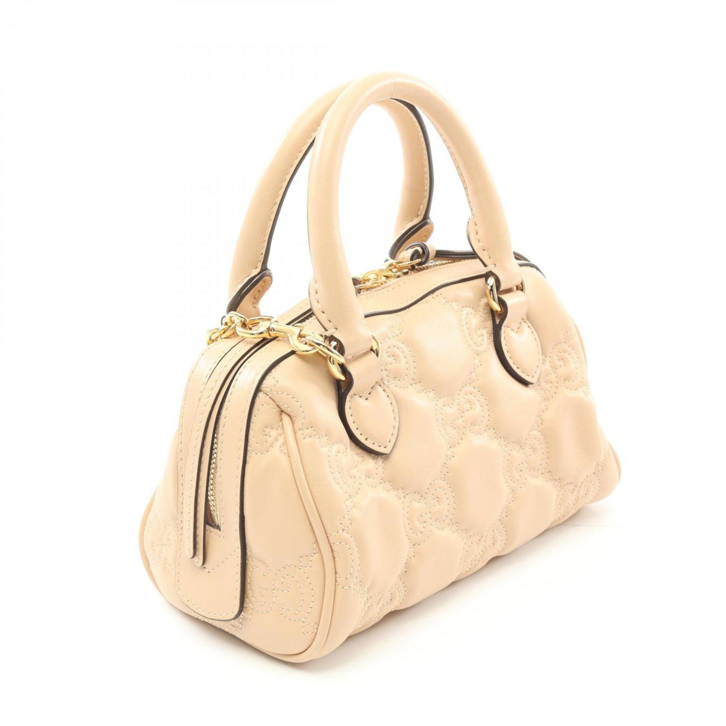 Gucci Beige Leather Handbag