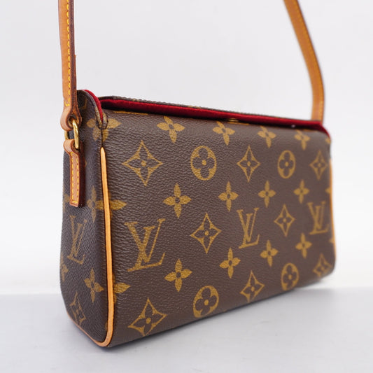 LOUIS VUITTONAuth  Monogram Recital M51900 Women's Shoulder Bag