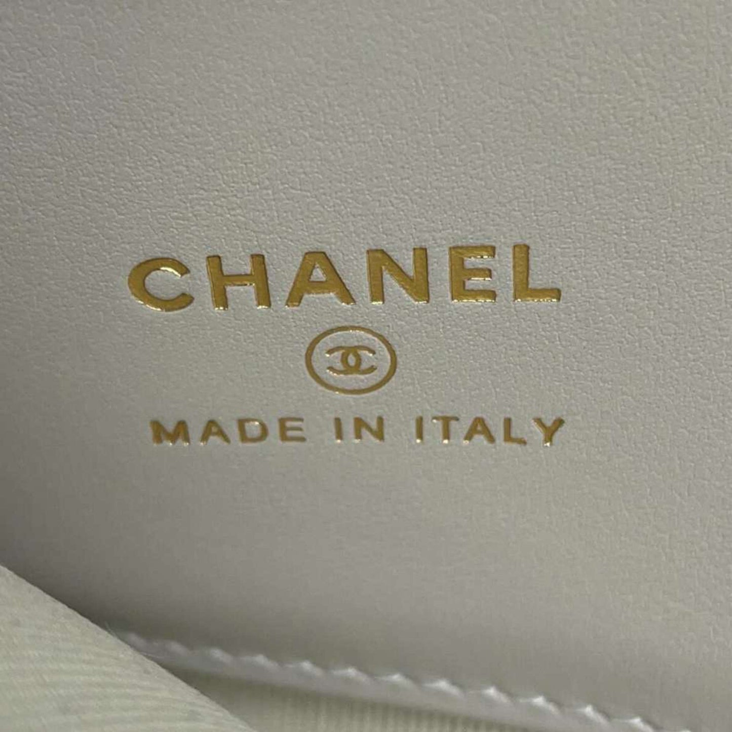 Chanel Wallet/Coin Case Coco Mark Matelasse Caviar Skin L Shape AP3999 Wallet Business Card Holder/Card Women's CHANEL WALLET