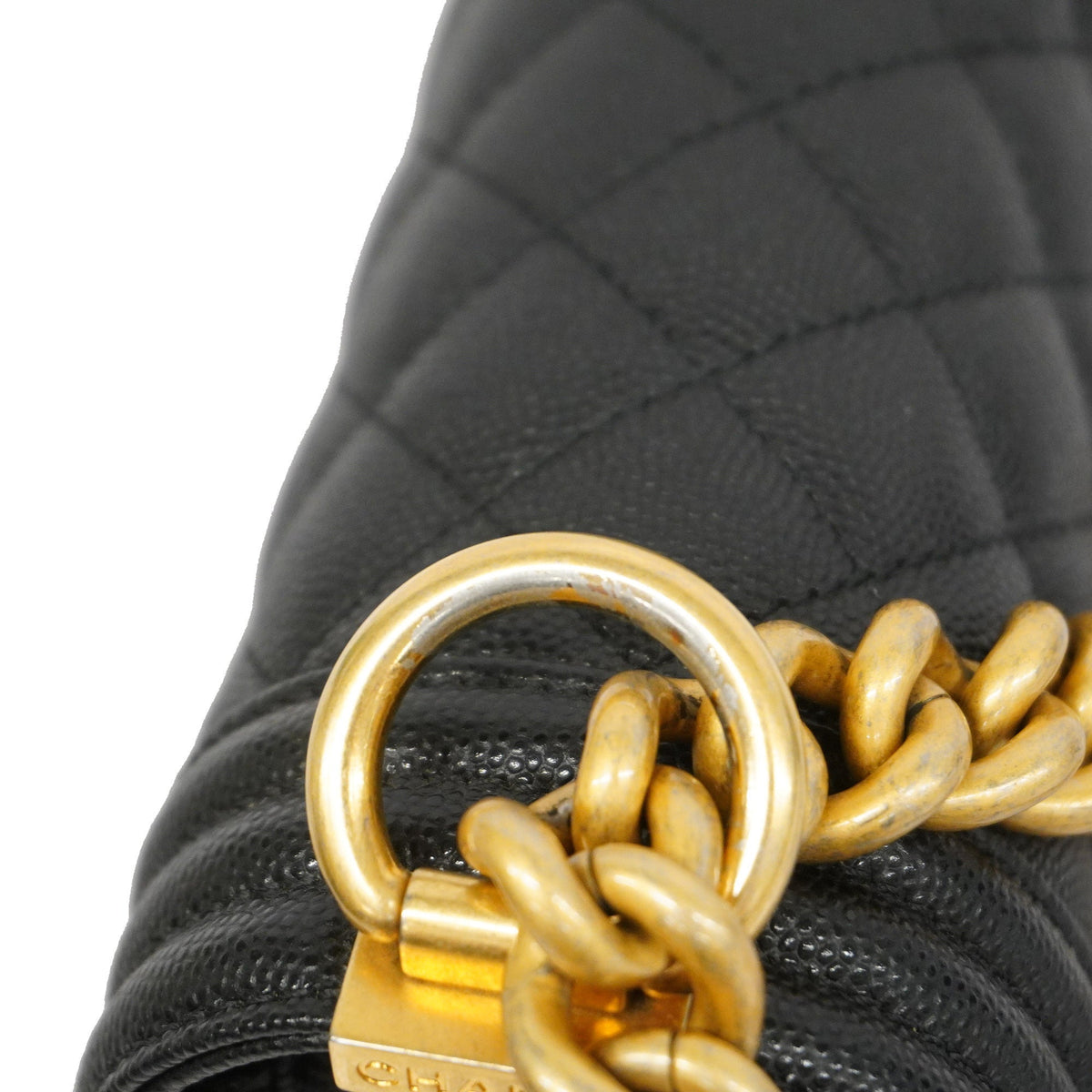 ChanelAuth  Boy  Chain Shoulder Women's