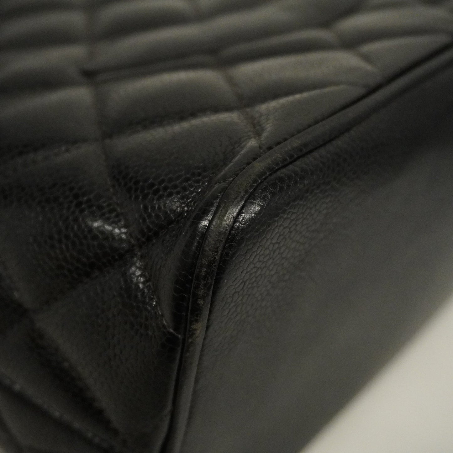 ChanelAuth  Reprint Tote Women's Caviar Leather Tote Bag Black