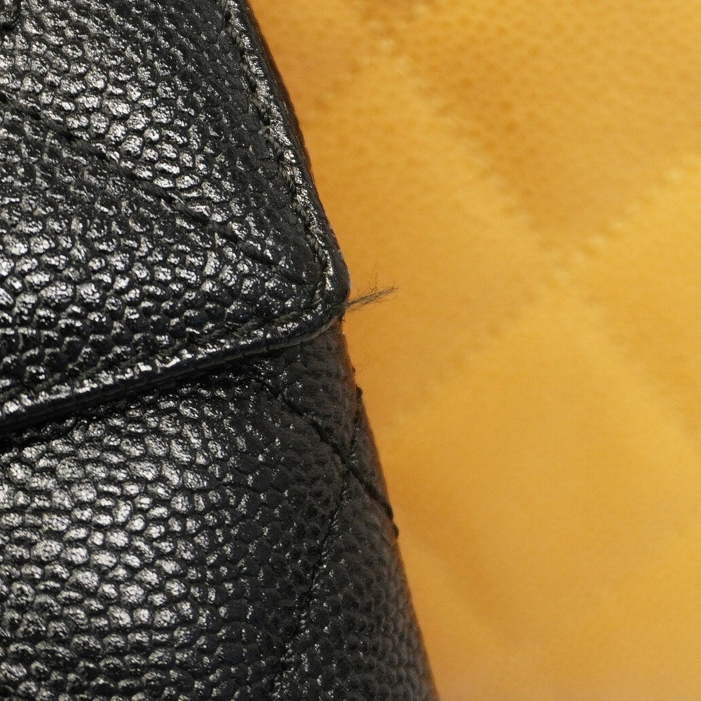 Chanel Tote Bag Matelasse Caviar Skin Beige Champagne Women's