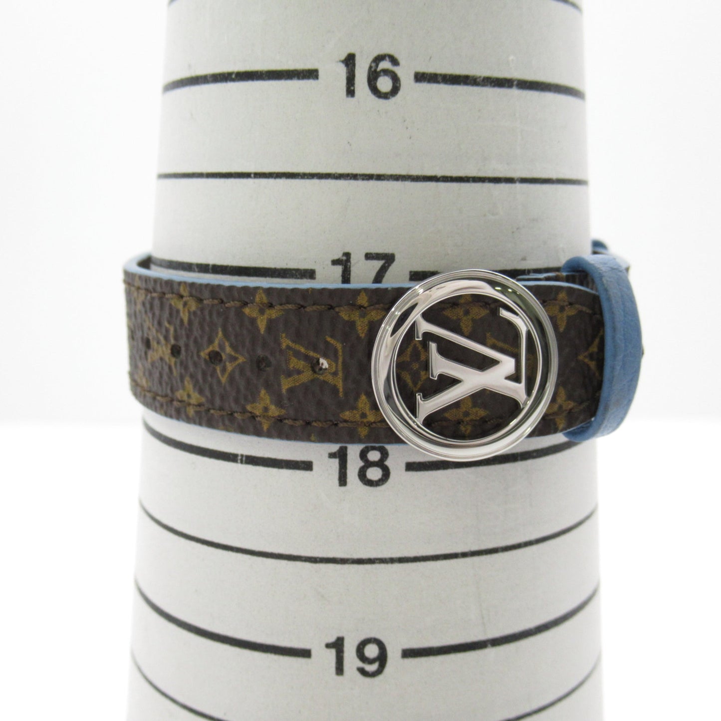 LOUIS VUITTON Tambour Fifty Five Wrist Watch Wrist Watch Q6G25 Mechanical Automatic Silver Stainless Steel Leather b Q6G25