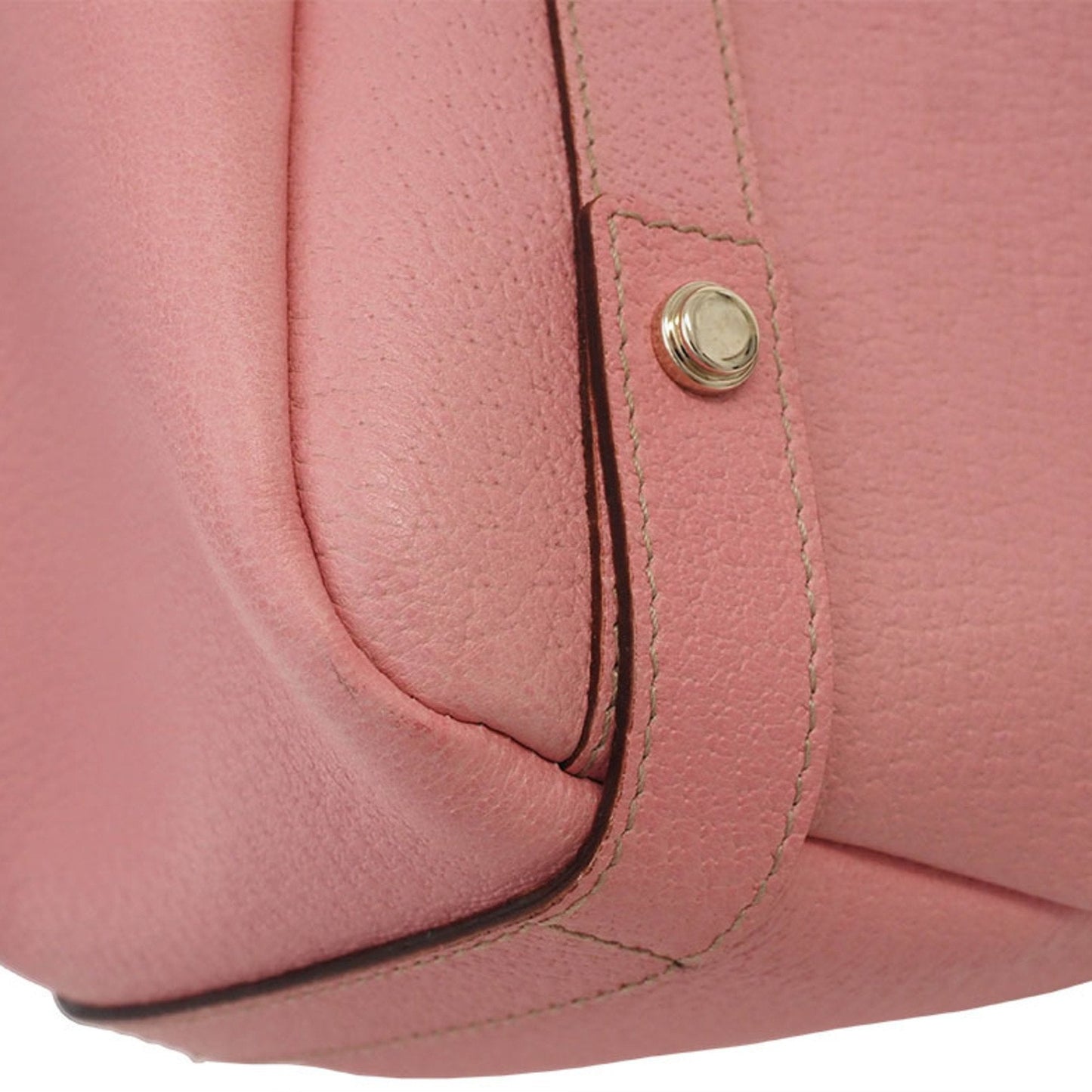 Gucci Pink Leather Handbag Shoulder Bag Tote Bag