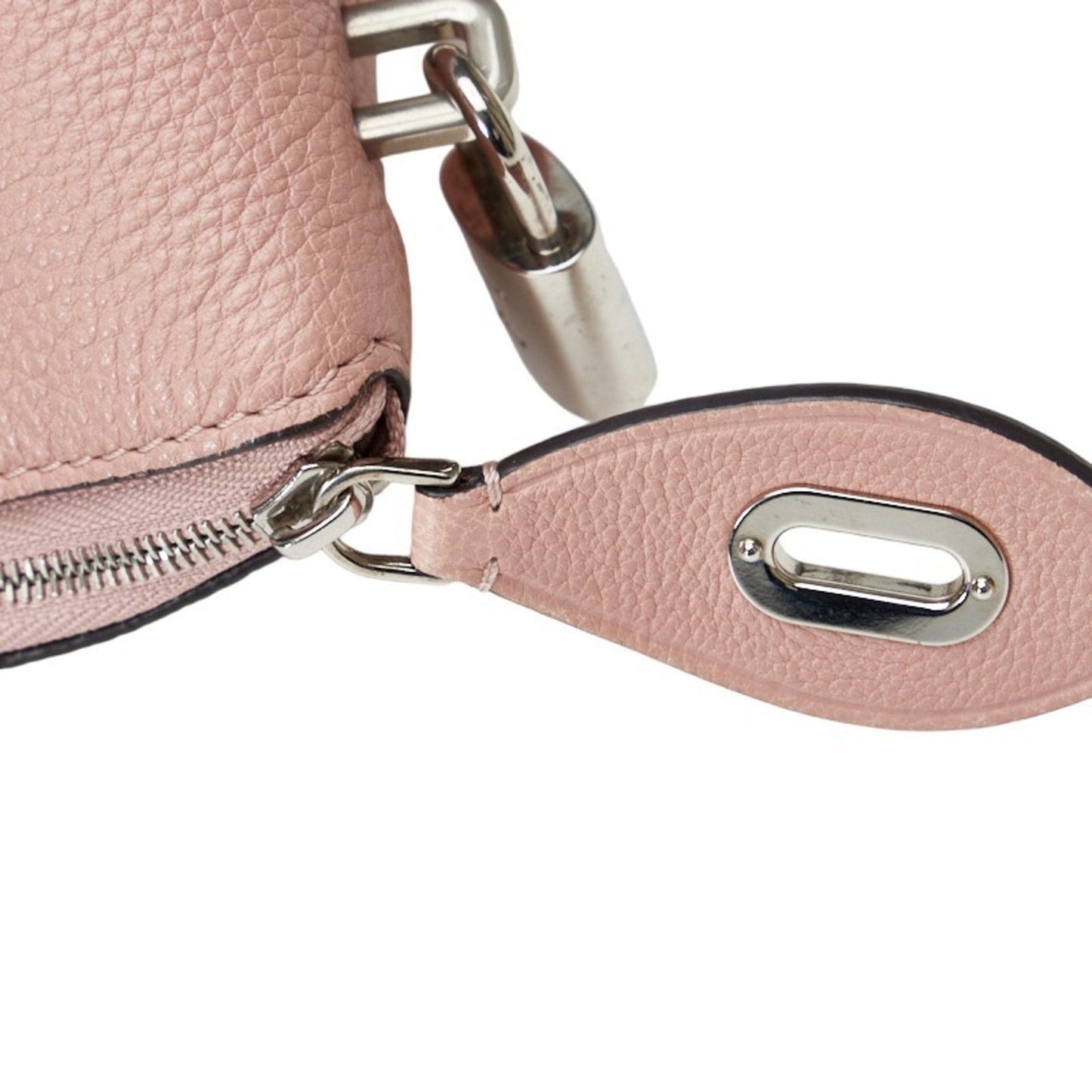 LOUIS VUITTON Parnasea Lockit PM Handbag Shoulder Bag M50029 Magnolia Pink Leather Ladies