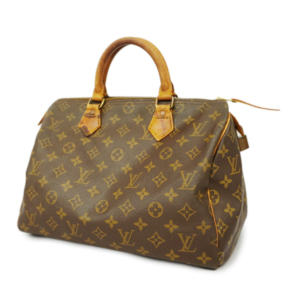 LOUIS VUITTONAuth  Monogram Speedy 30 M41108 Women's Handbag