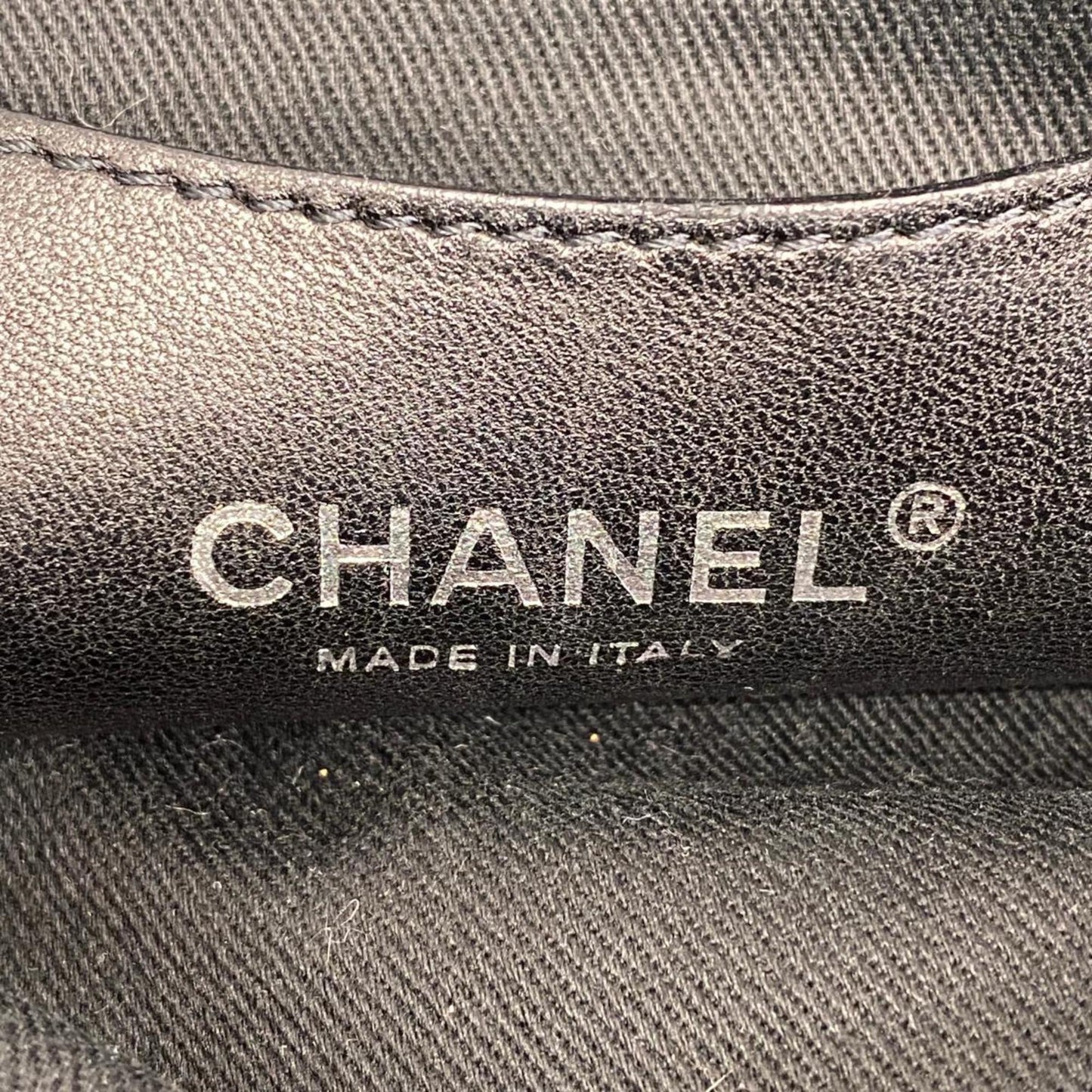 Chanel Shoulder Bag Matelasse Chain Leather Black Women's