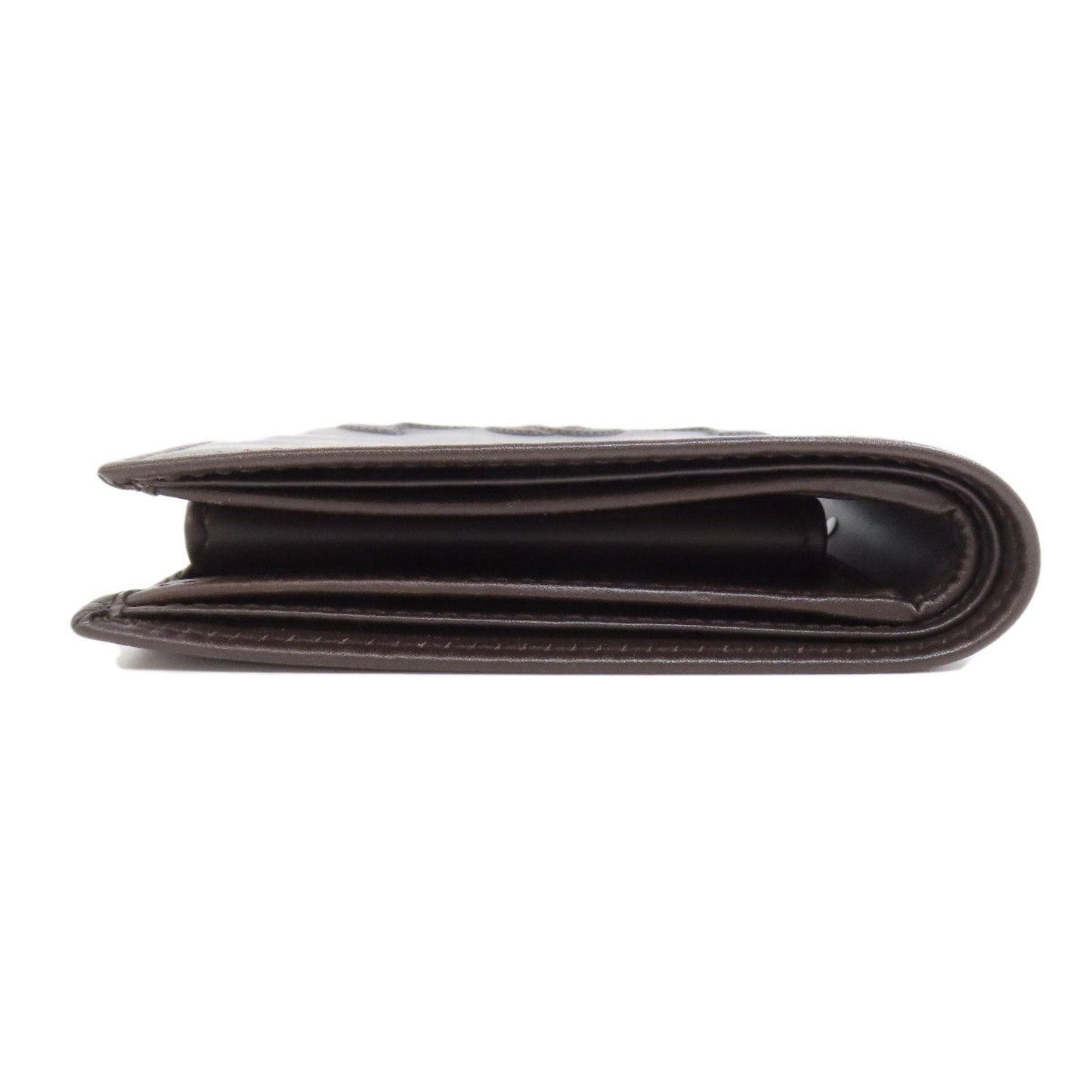Gucci Dark Brown Leather Wallet (Bi-Fold)