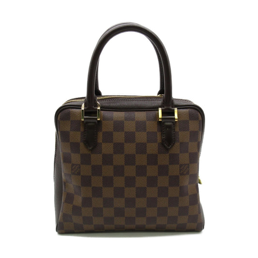 LOUIS VUITTON Brera handbag Brown Ebene Damier PVC coated canvas N51150