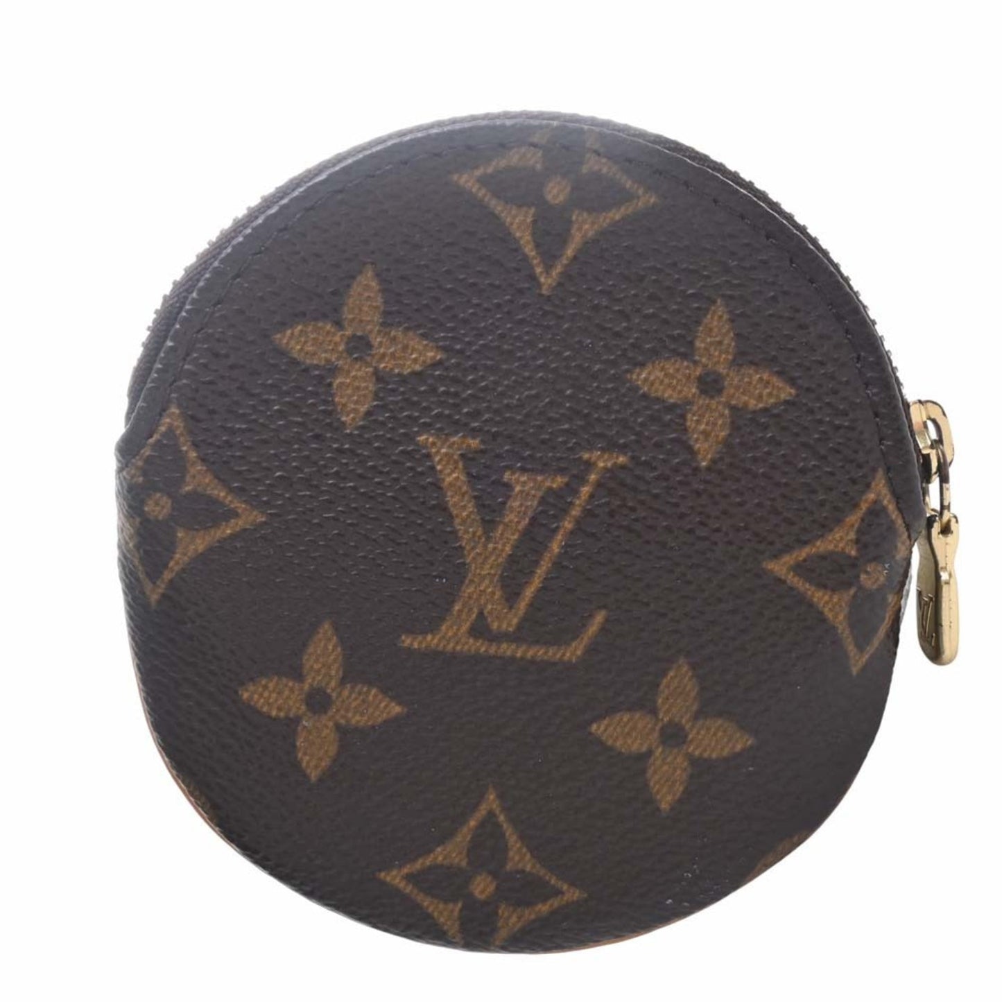 LOUIS VUITTON Monogram Portomone Long Coin Case M61926 Brown Women's