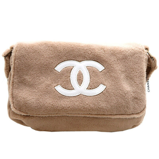 Chanel Precision Women's Shoulder Bag Boa Beige
