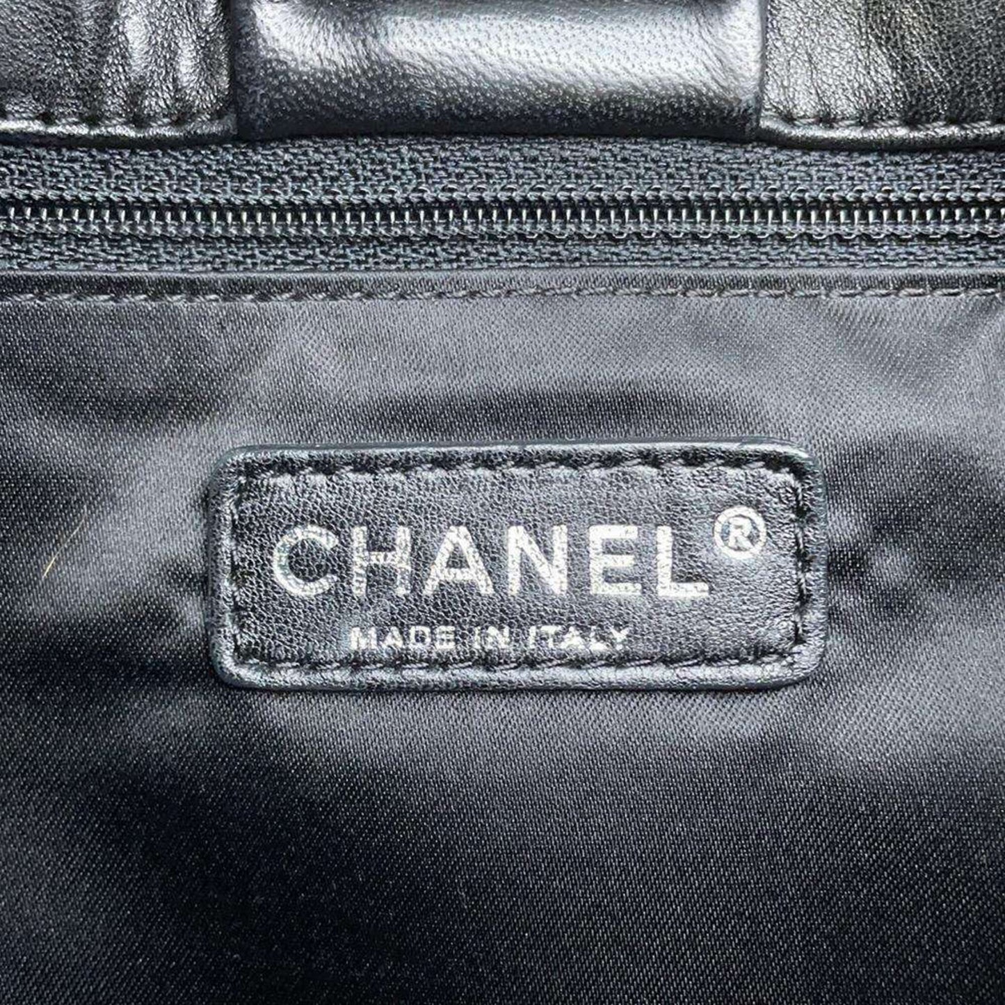 Chanel Shoulder Bag Matelasse Coco Mark Lambskin A36450 CHANEL Hand Black
