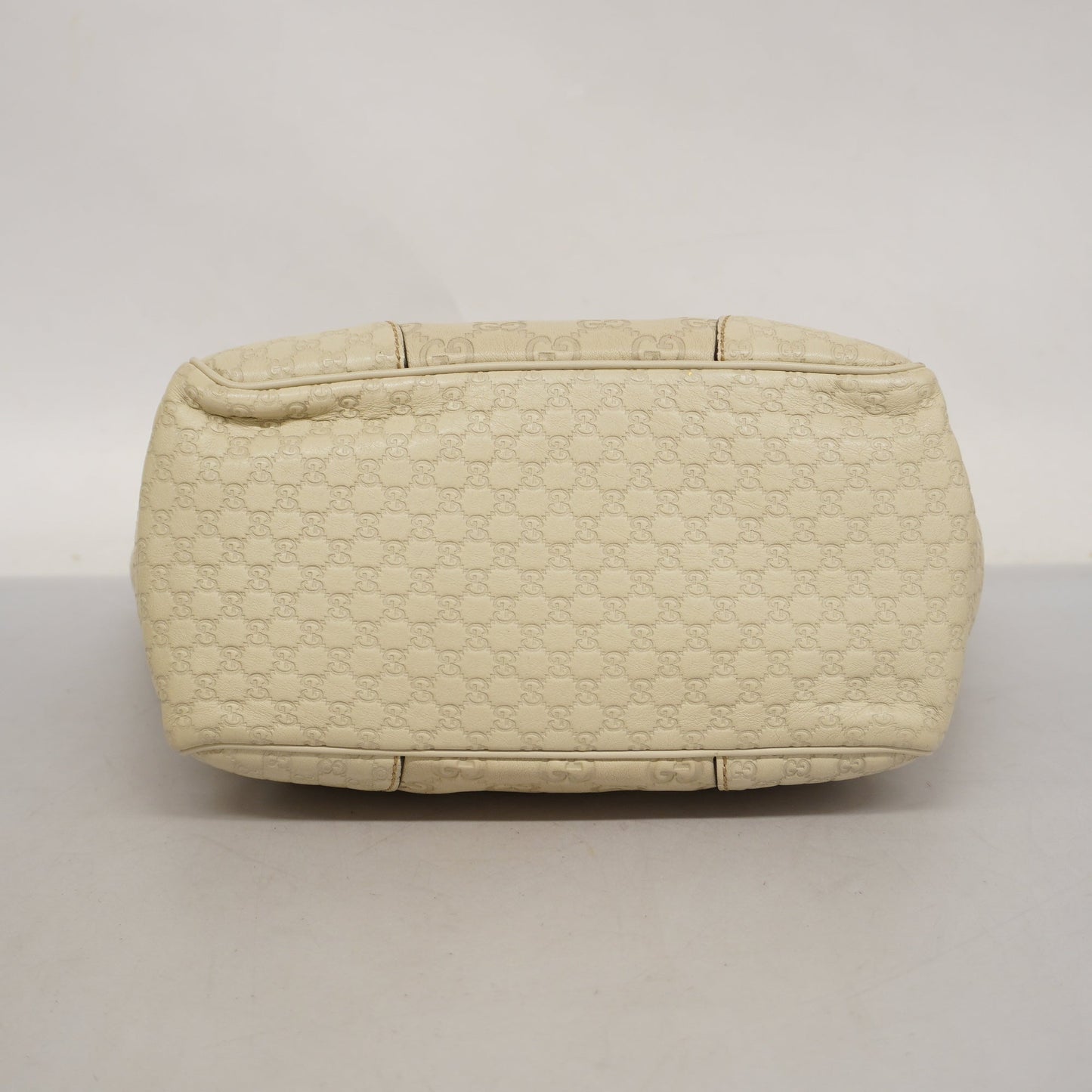 GUCCI ssima Tote Bag  Shima 353119 Women's Leather Tote Bag Ivory