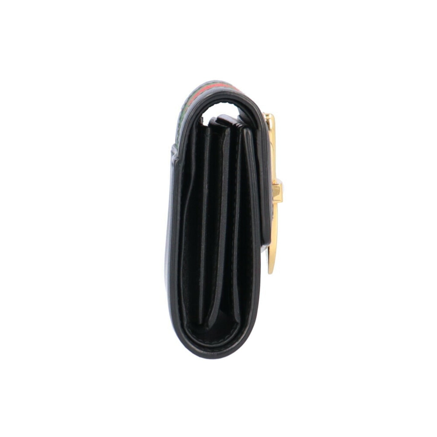Gucci Black Leather Wallet (Tri-Fold)