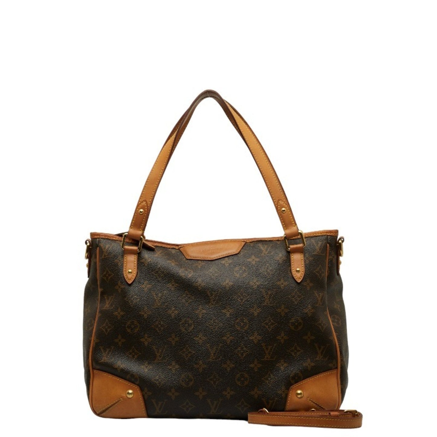 LOUIS VUITTON Monogram Estrella MM Tote Bag Shoulder M41232 Brown PVC Leather Ladies