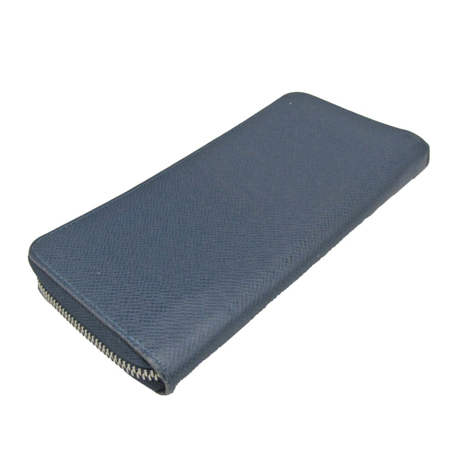 LOUIS VUITTON Taiga Zippy Wallet M32837 Men's Taiga Leather Long Wallet [bi-fold] Navy,Ocean