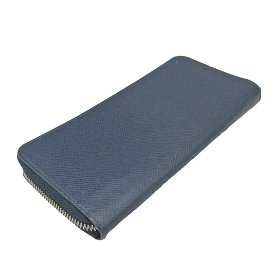 LOUIS VUITTON Taiga Zippy Wallet M32837 Men's Taiga Leather Long Wallet [bi-fold] Navy,Ocean