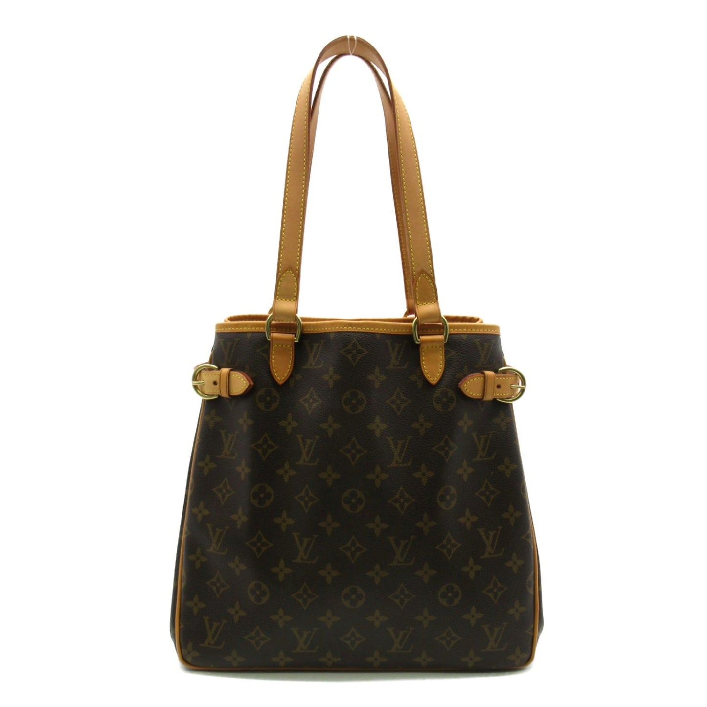 LOUIS VUITTON Batignolles Vertical Tote Bag Brown Monogram PVC coated canvas M51153