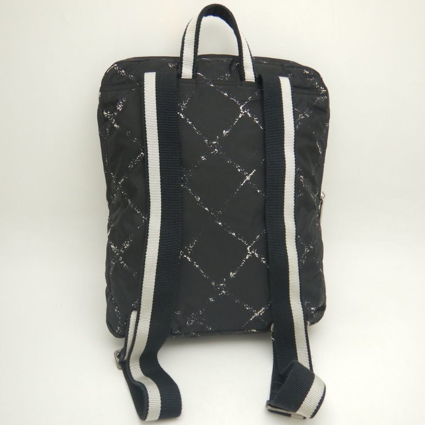 CHANEL Chanel Backpack Travel Line Nylon Black 251953
