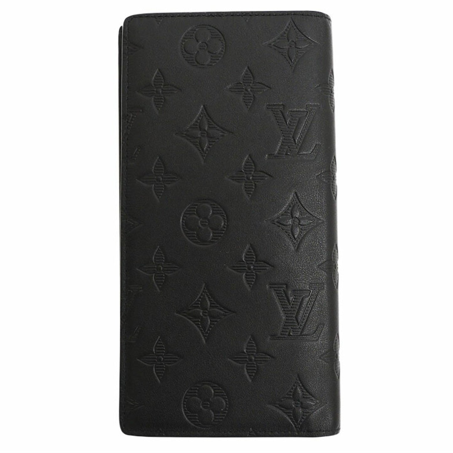 LOUIS VUITTON Portefeuille Blazer Monogram Shadow Black M62900 Bifold Long Wallet Men's