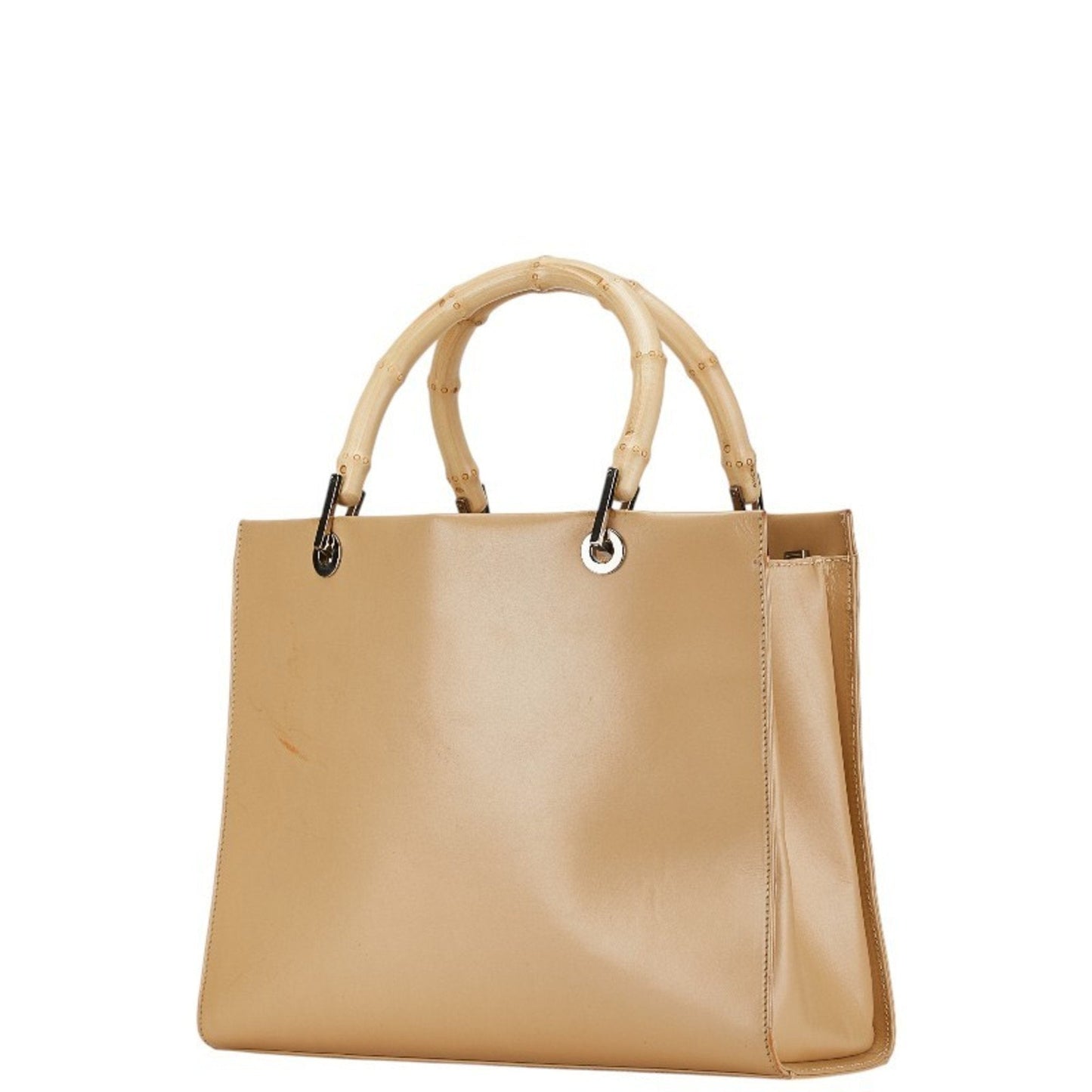 Gucci Beige Leather Handbag Shoulder Bag