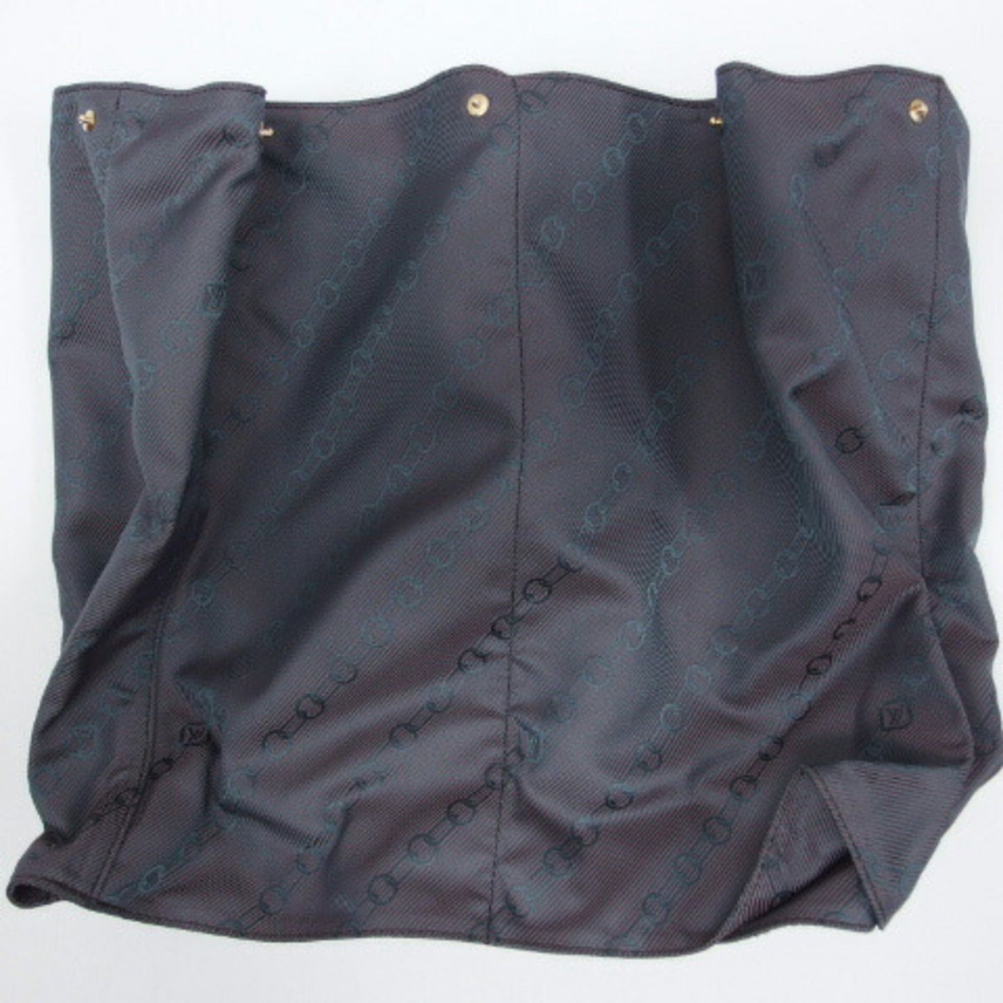 Louis Vuitton shoe bag tote Tobaco leather reddish brown