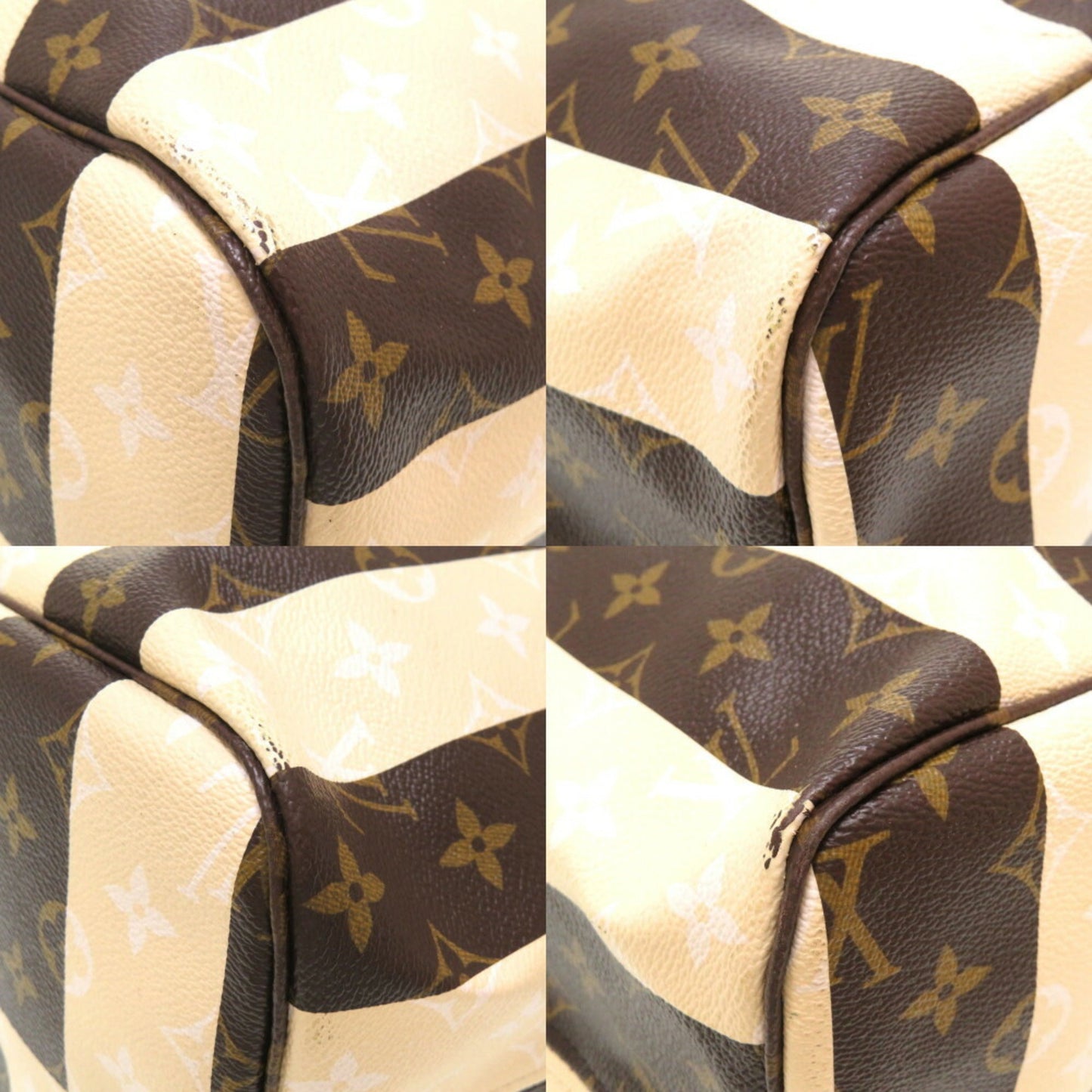 LOUIS VUITTON Monogram Rayeur Neverfull XL M40562 Tote Bag