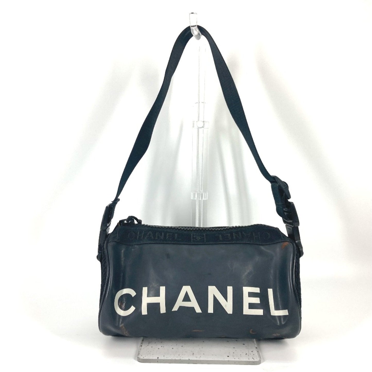Chanel A28561 Sports shoulder bag Shoulder Bag Black White
