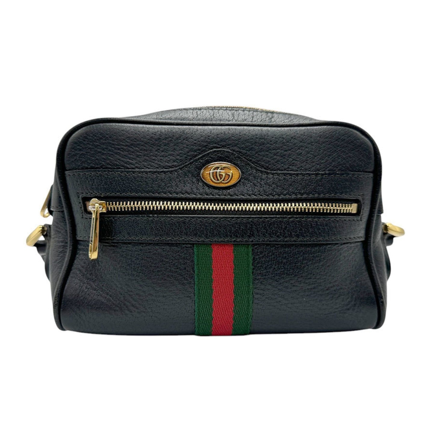 Gucci Black Leather Shoulder Bag ()
