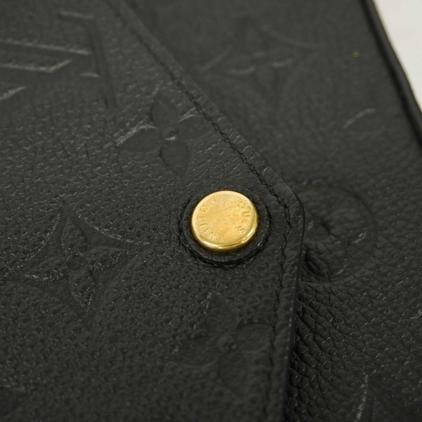 LOUIS VUITTONAuth  Monogram Empreinte Pochette Felicy M64064 Women's Wallet