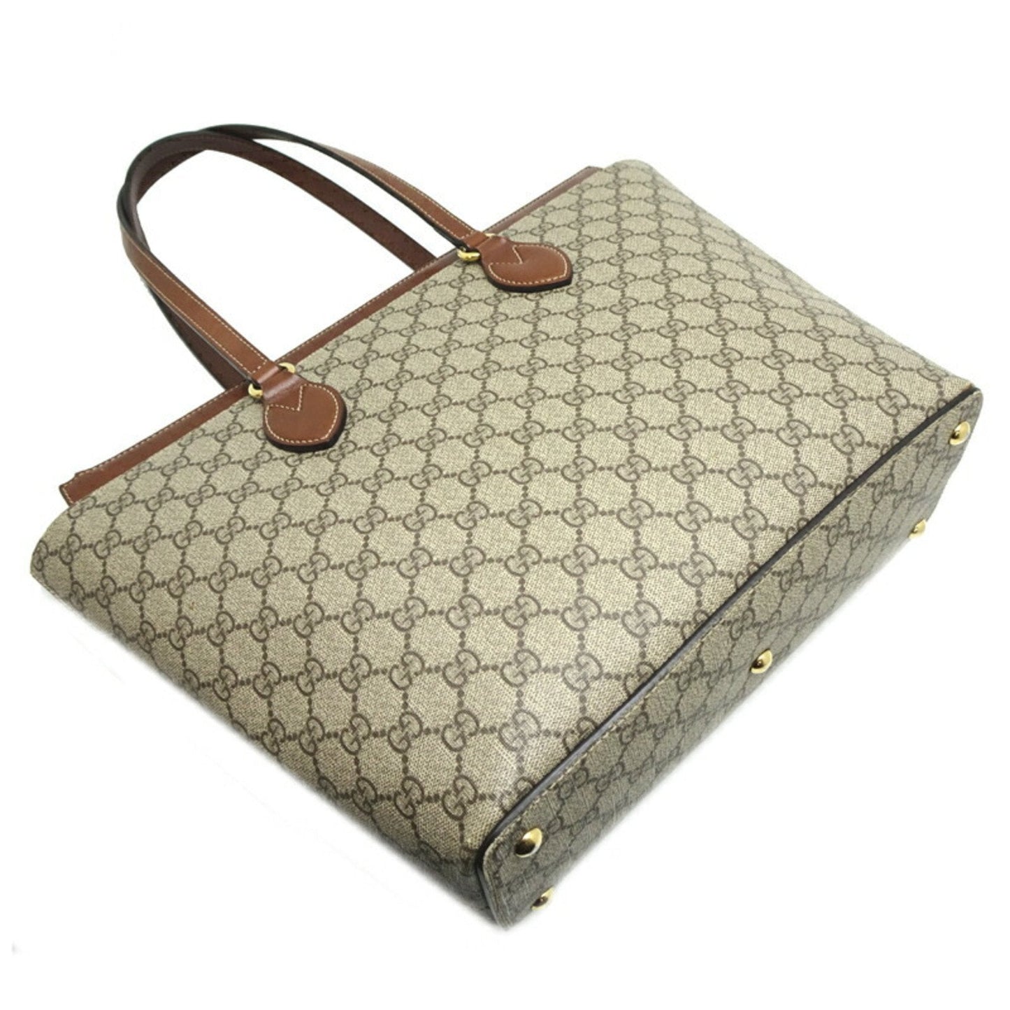 Gucci Beige Gg Supreme Shoulder Bag Tote Bag