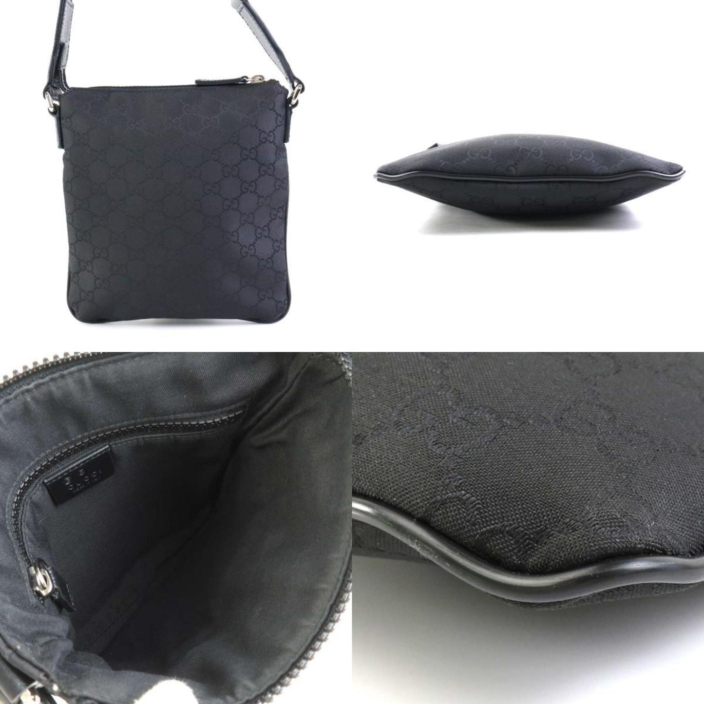 Gucci Black Nylon Shoulder Bag