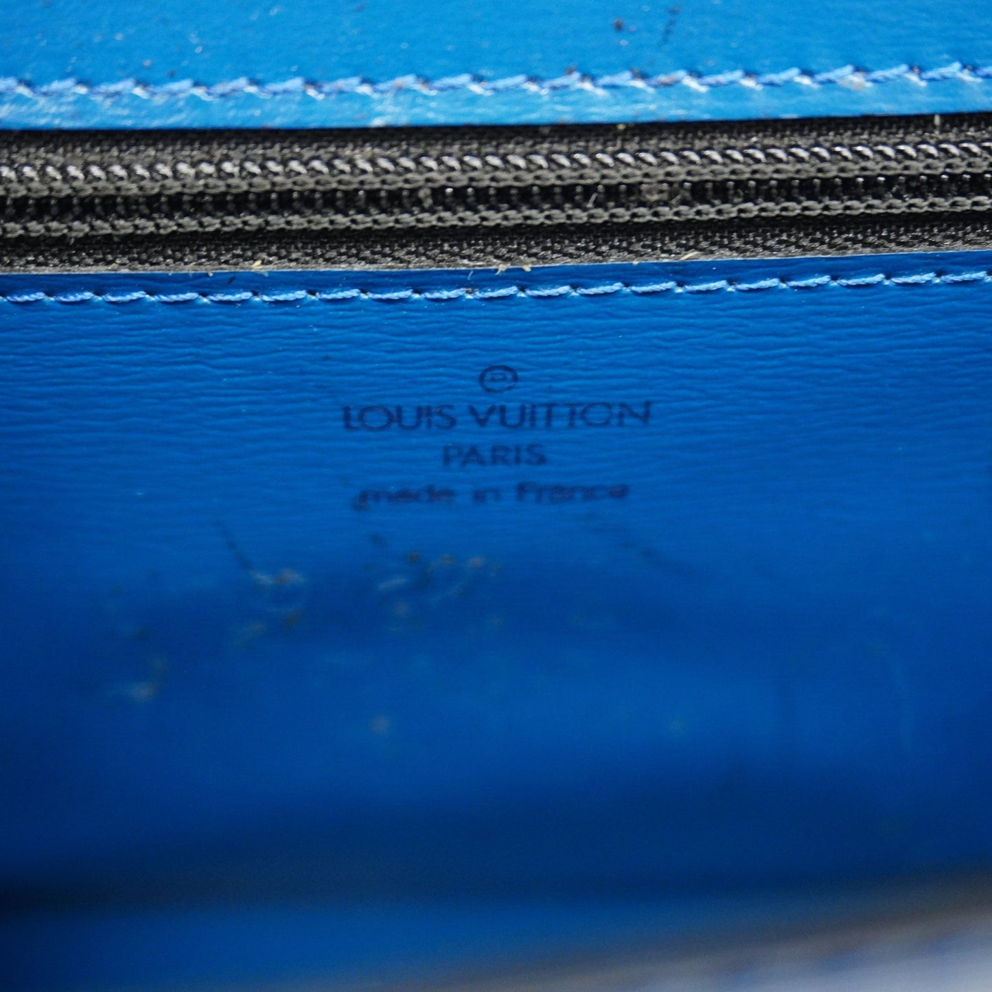 LOUIS VUITTONAuth  Epi Arche M52575 Women's Shoulder Bag Toledo Blue