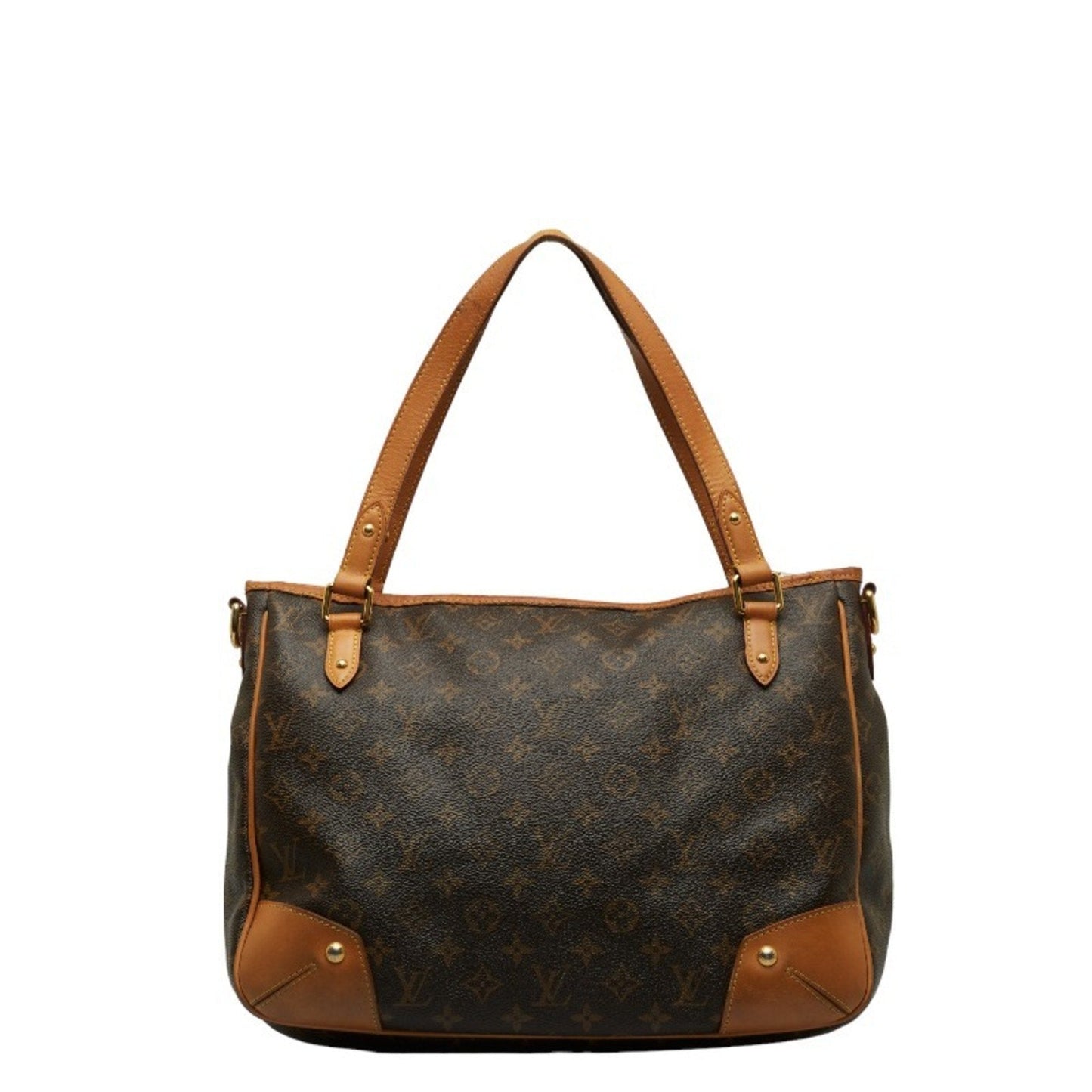 LOUIS VUITTON Monogram Estrella MM Tote Bag Shoulder M41232 Brown PVC Leather Ladies