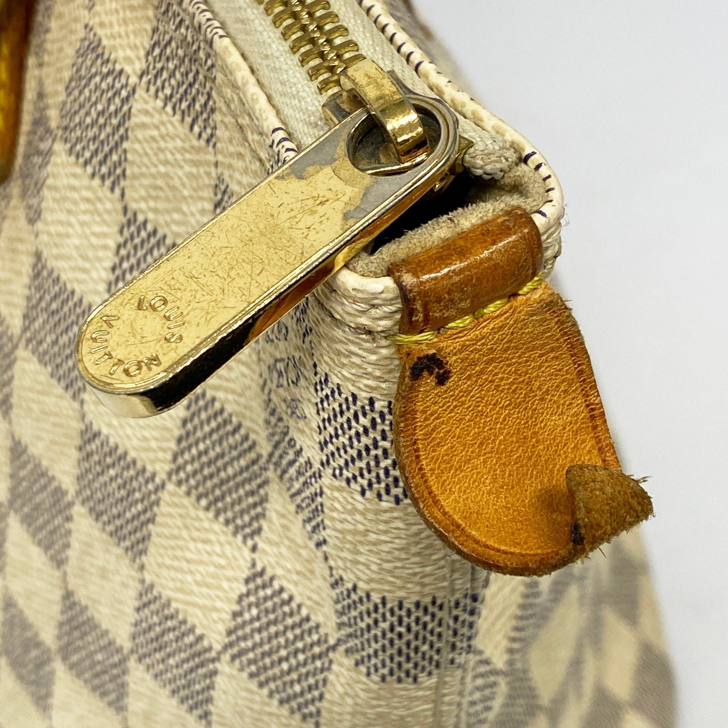 LOUIS VUITTONAuth  Damier Azur Saleya PM N51186 Women's Tote Bag