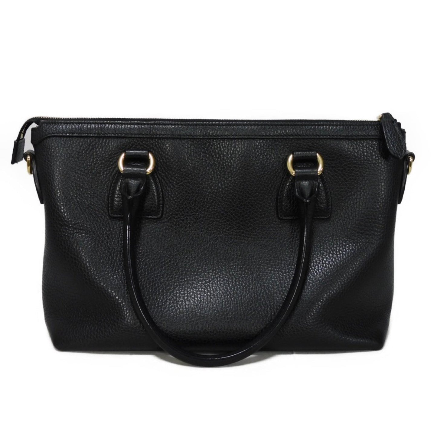 Gucci Black Leather Shoulder Bag Tote Bag