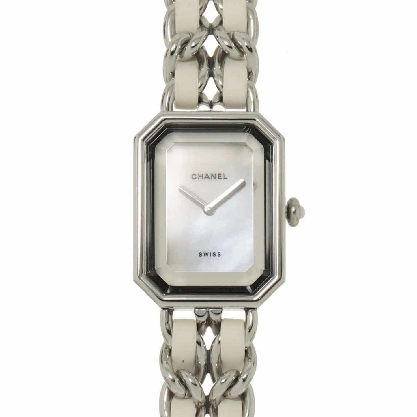 CHANEL Premiere M size H1639 Ladies' watch White shell Quartz