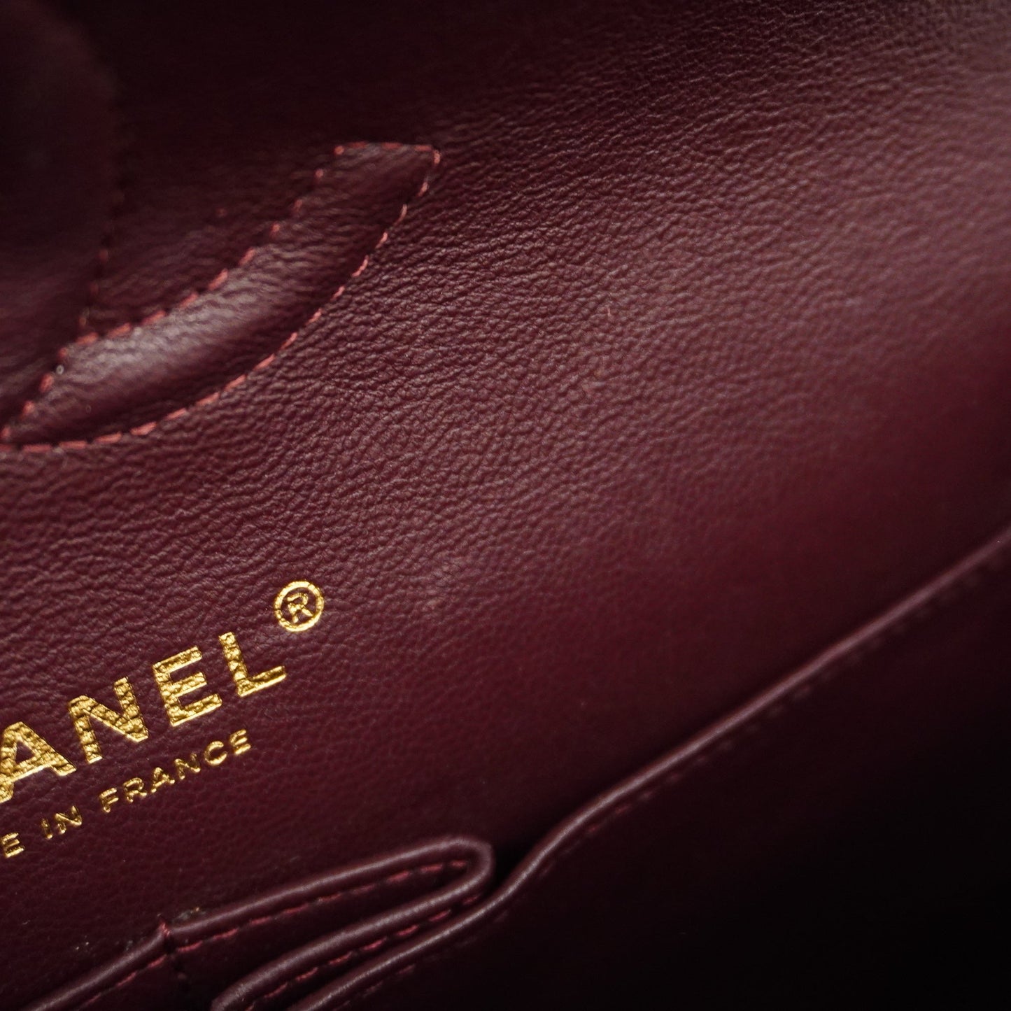 ChanelAuth  Matelasse W Flap W Chain Women's Leather Shoulder Bag Black